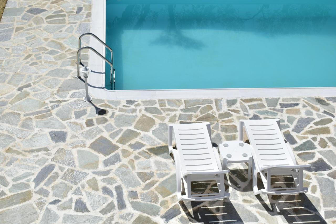 Navy Greece Villa With Swimming Pool & Sea View マクリギアロス エクステリア 写真