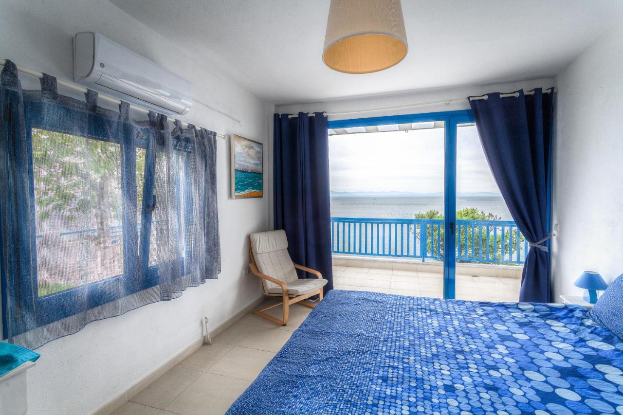 Navy Greece Villa With Swimming Pool & Sea View マクリギアロス エクステリア 写真
