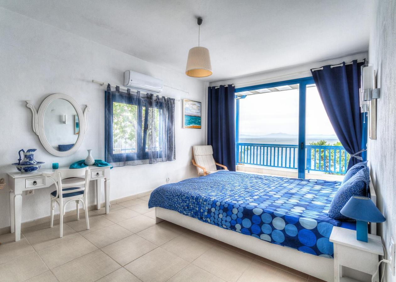 Navy Greece Villa With Swimming Pool & Sea View マクリギアロス エクステリア 写真