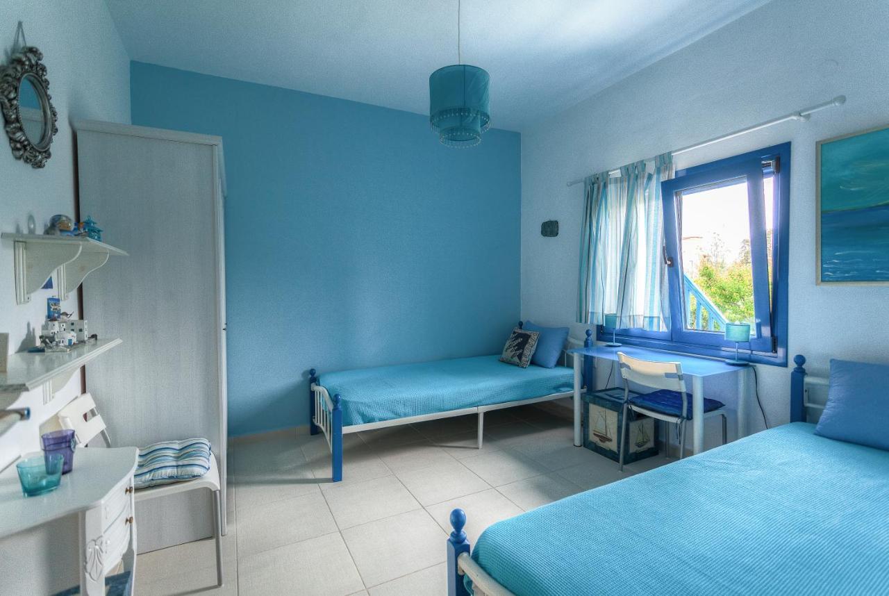 Navy Greece Villa With Swimming Pool & Sea View マクリギアロス エクステリア 写真