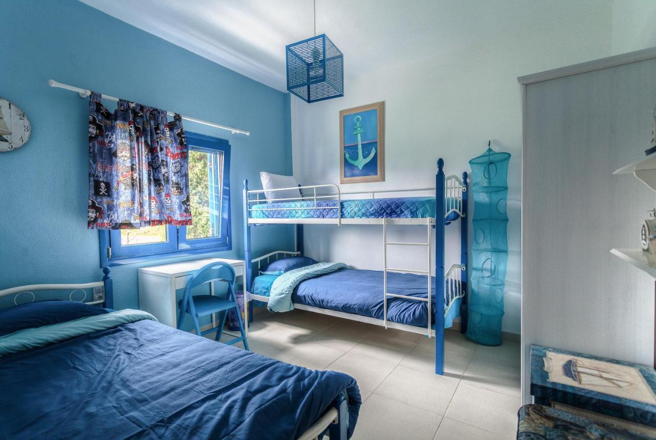 Navy Greece Villa With Swimming Pool & Sea View マクリギアロス エクステリア 写真