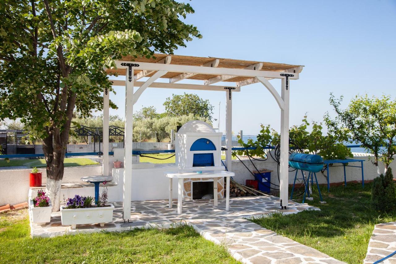 Navy Greece Villa With Swimming Pool & Sea View マクリギアロス エクステリア 写真