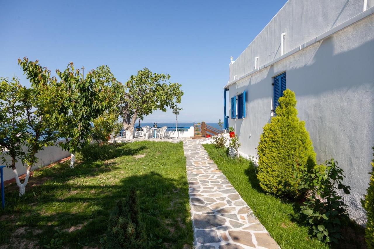 Navy Greece Villa With Swimming Pool & Sea View マクリギアロス エクステリア 写真